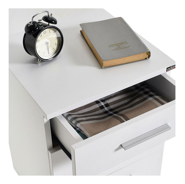 Noční stolek Kiran 4 (bílá)