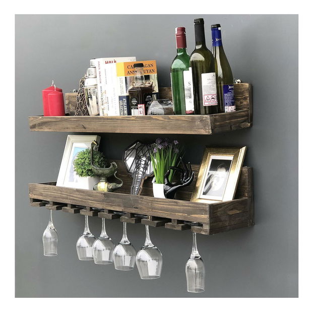 Set 2ks. polic Baboma 20 (ořech)