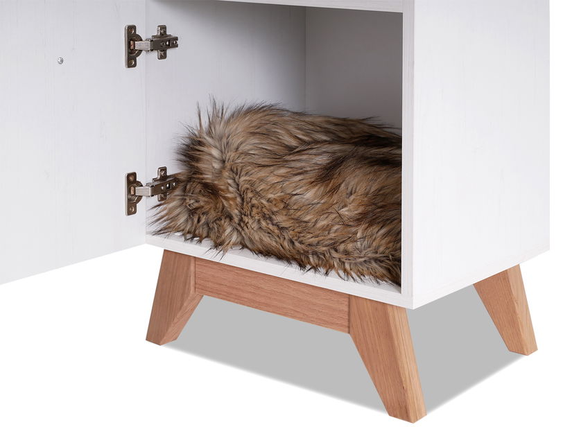 Regál Balones BG07 (bílá + dub)