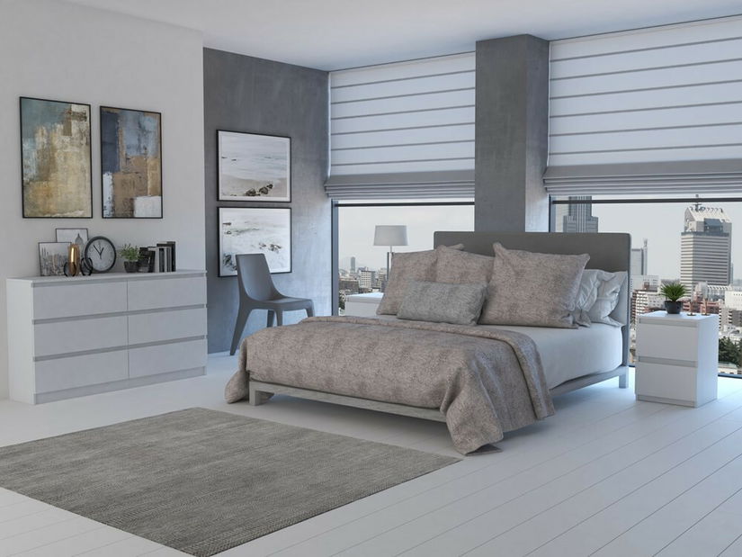 Komoda Musecalo 6 140 (bílá)