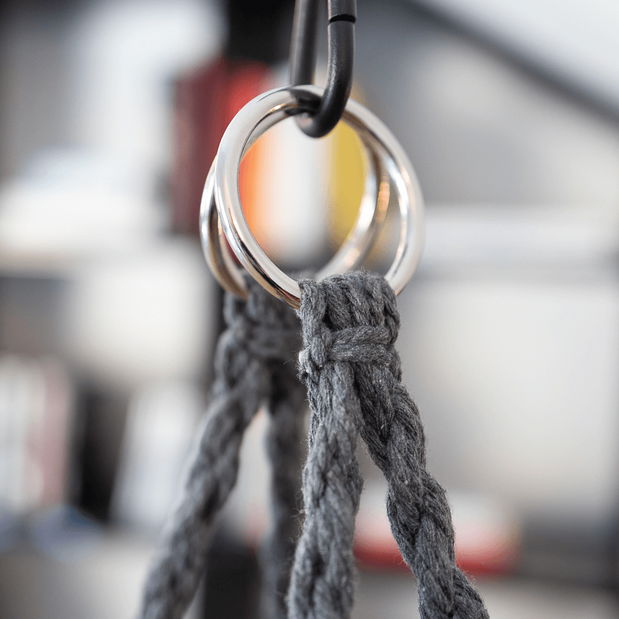 Závěsné houpací křeslo Amarea (šedá)