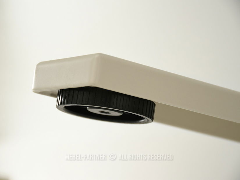 PC stolek Osto 120 (béžová + krémová)