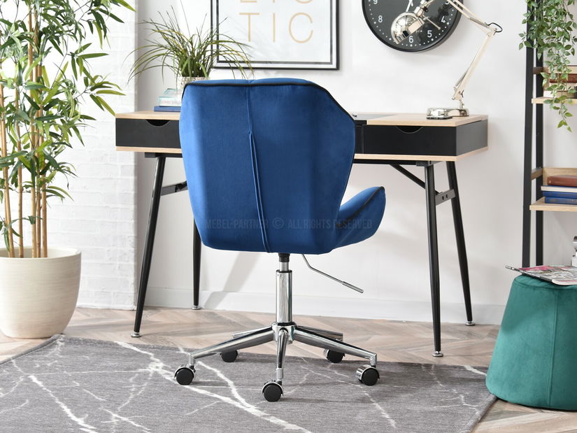 Křeslo Velma M (námořnická + chromová)