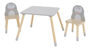Dětský set 1+2 Savia Typ 2 (šedá + přírodní)