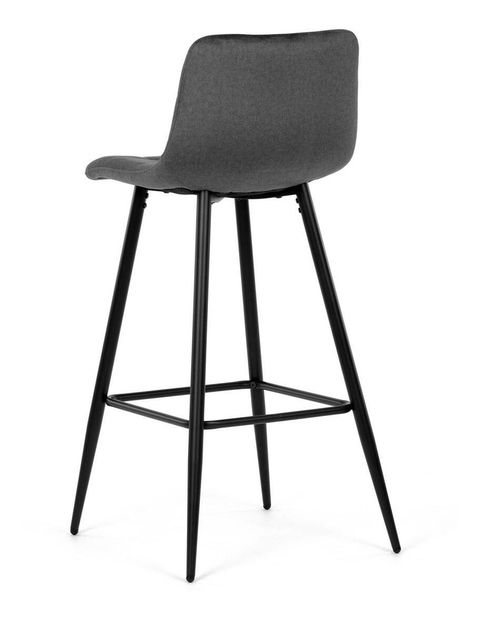 Barová židle Asegurando (tmavě šedá)