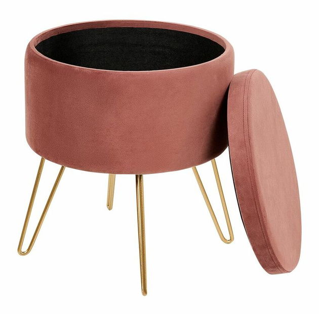 Taburetka Savin (růžová)