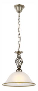 Závěsné svítidlo Odin 60208H (stará mosaz + satinovaná)