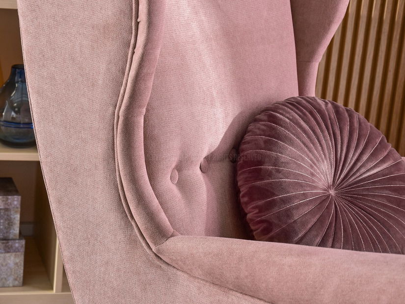 Křeslo ušák Margis (bílá)