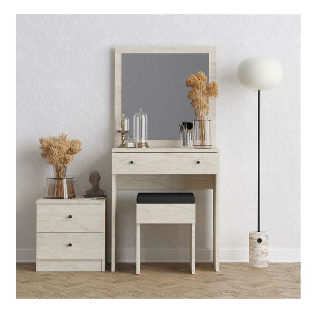 Toaletní stolek Nikki (travertin)