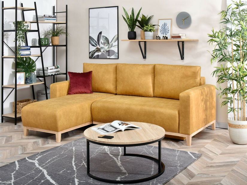 Rohová sedačka Salida (dub)