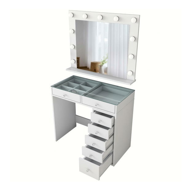 Toaletní stolek Blake 117 (bílá)