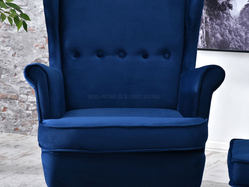 Relaxační křeslo Margis (černá)