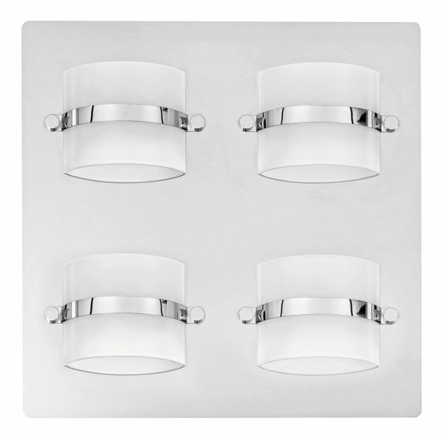 Koupelnové svítidlo Tony 5492 (chromová + opálové sklo)