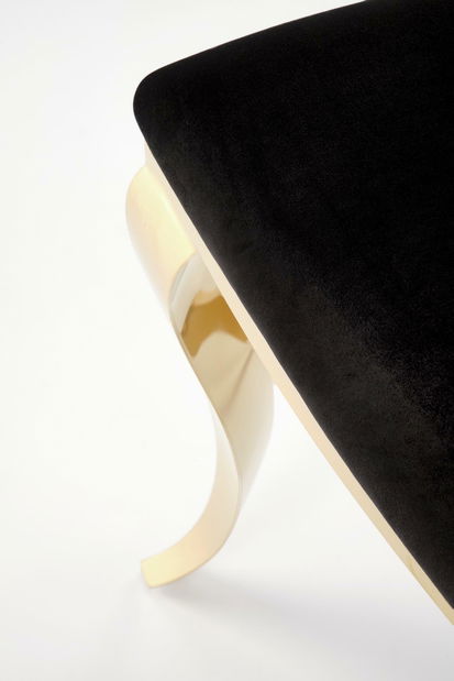 Jídelní židle Regino (černá + zlatá)