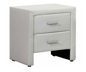 Noční stolek Celdean (bílá)