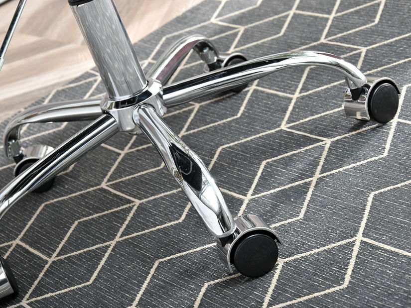 Židle Merylyn (šedá + chromová)