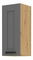 Horní kuchyňská skříňka Lucid 30 G 72 1F (dub artisan + dustgrey)