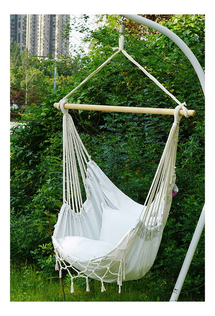 Závěsné houpací křeslo Orilana (smetanová) *bazar