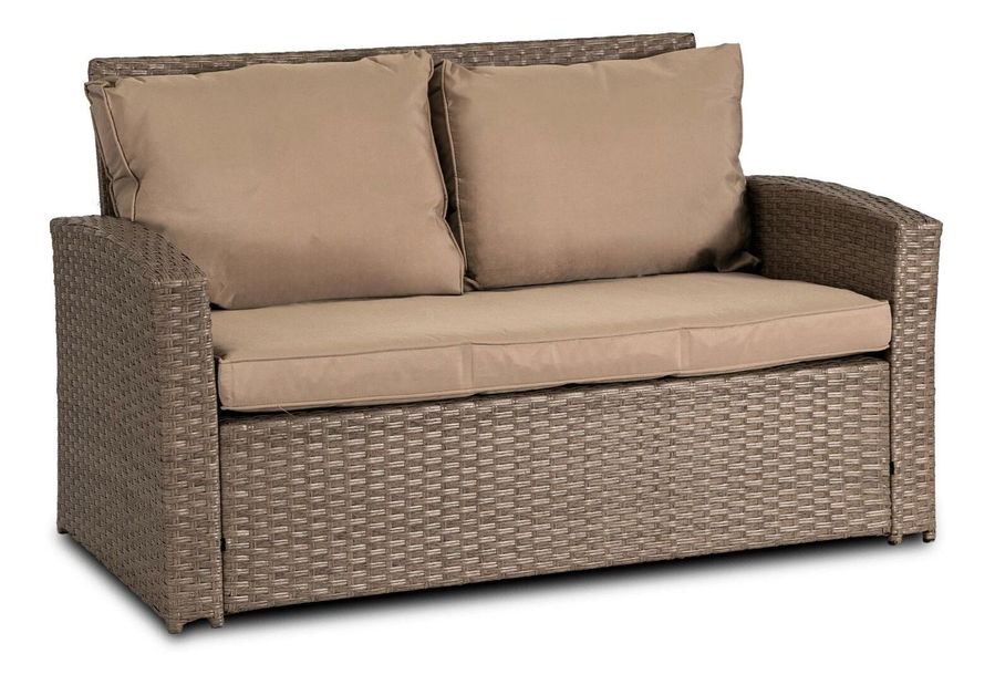 Zahradní set Fastos (béžová) (pro 6 osob)