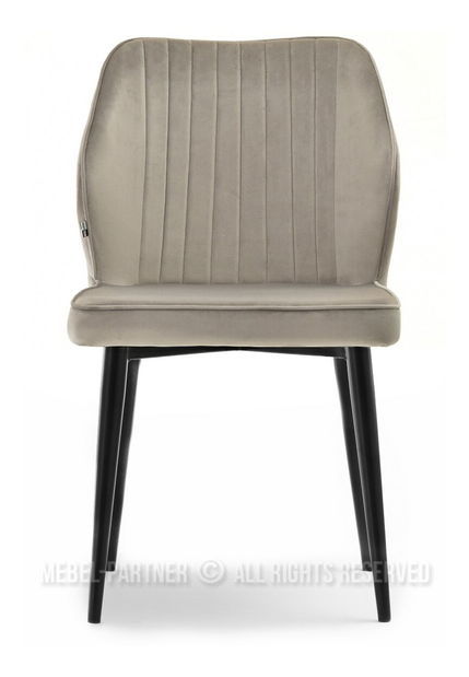 Židle Greta K (béžová + černá)