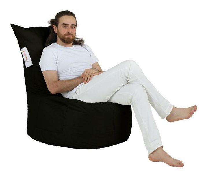 Sedací pytel Beemin (černá)