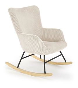 Houpací křeslo Belveder (krémová)