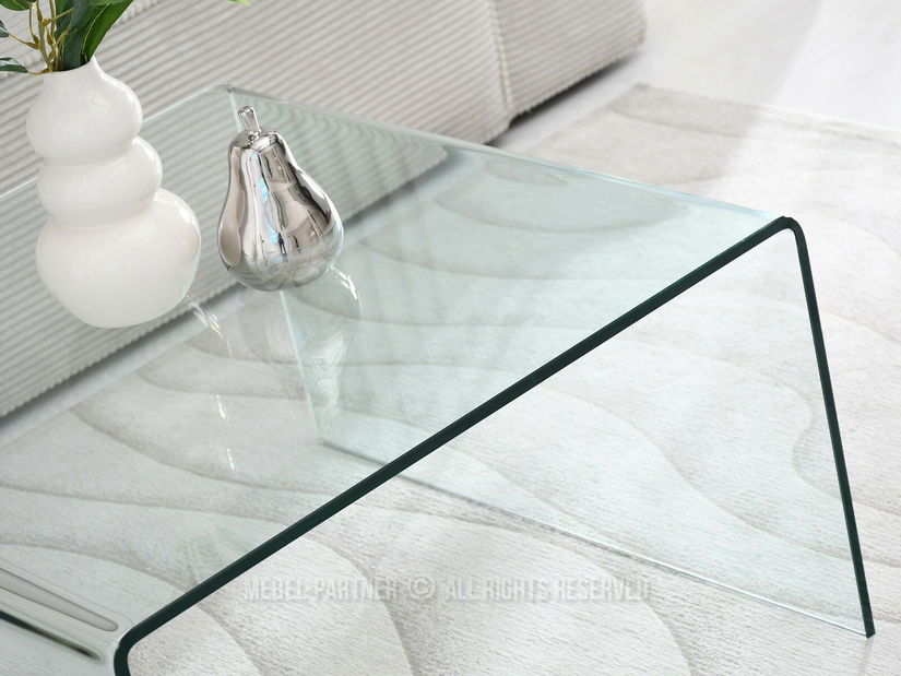 Konferenční stolek Jarwis Xl (transparentní)