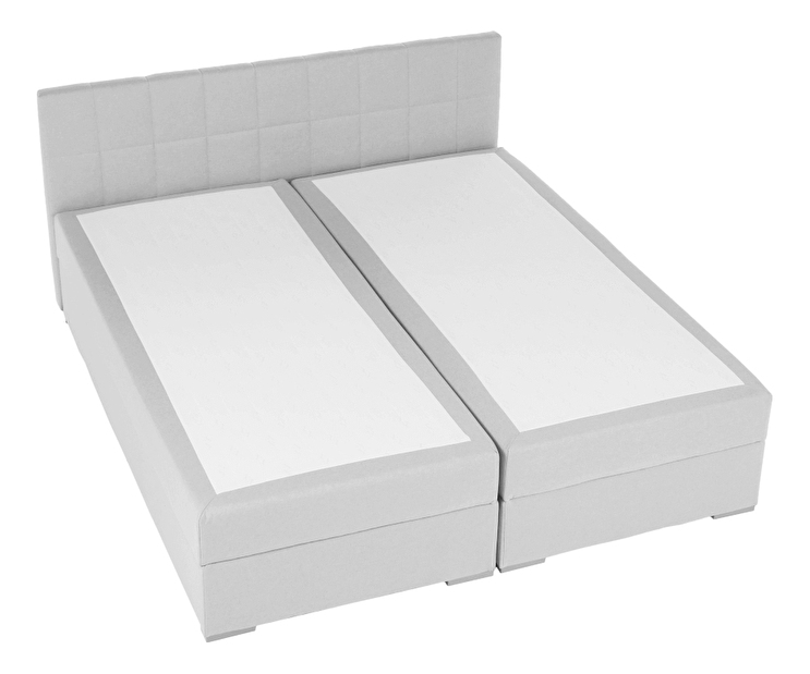 Manželská postel Boxspring 180 cm Ferrati (šedohnědá)