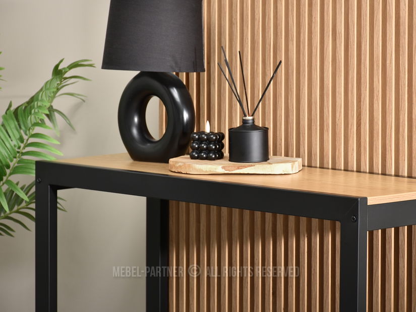 Konzolový stolek Ines (černá)