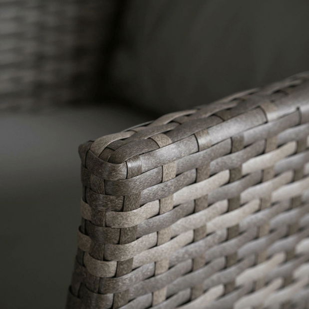 Zahradní set Adaptarlas (šedá) (pro 7 osob)