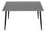 Jídelní stůl Fresia 1 (šedý mramor + černá) (pro 4 osoby)