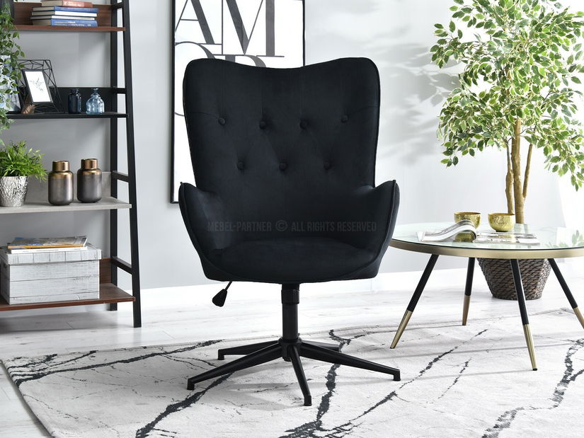 Křeslo Truni (černá)