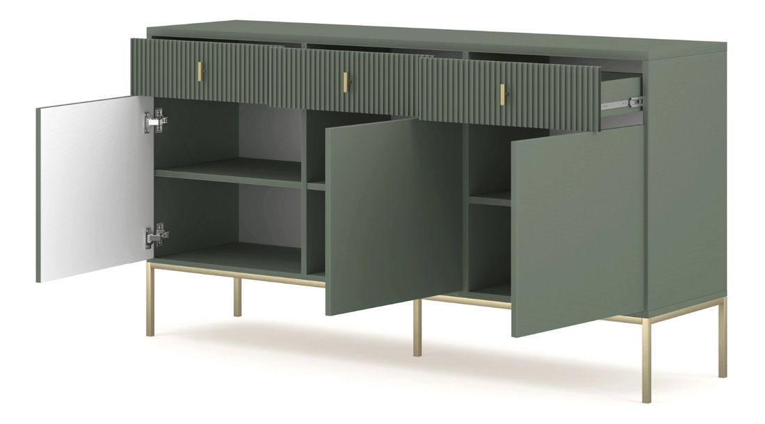 Komoda Militaba (černá)