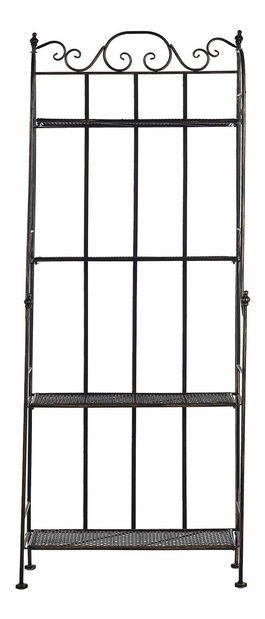 Zahradní regál ITAMMA (černá)