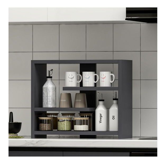 Regál Kisoti (antracit)