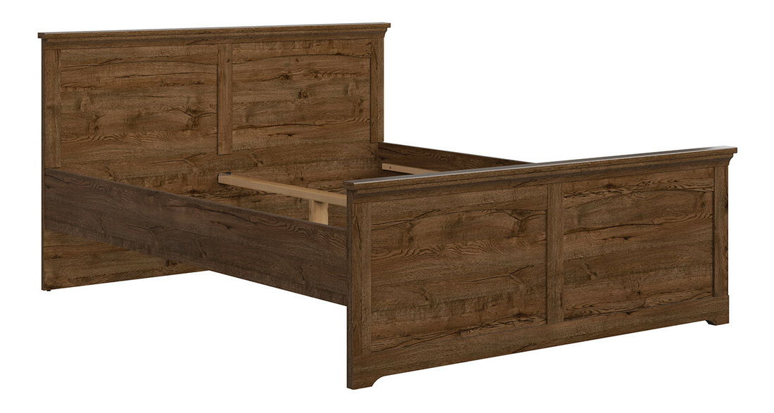 Manželská postel 160 cm BRW Patras LOZ/160