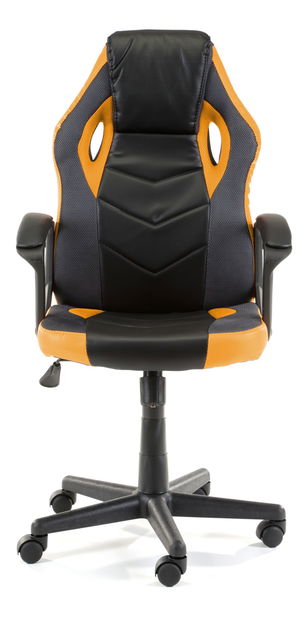 Kancelářská/herní židle Fiero (oranžová)