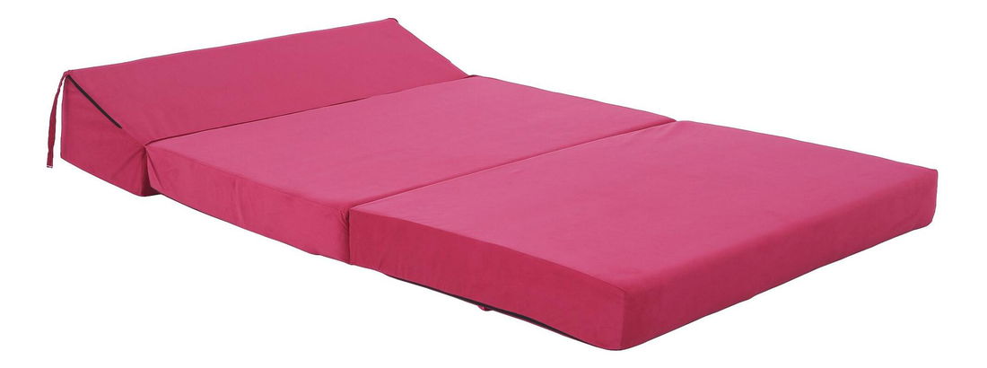 Rozkládací křeslo Viajado (tmavě růžová)