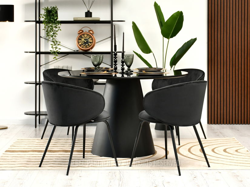 Židle Carmen (černá)