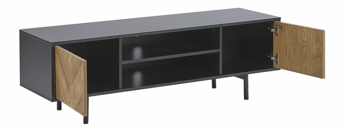 TV stolek/skříňka Secondo (světlé dřevo)