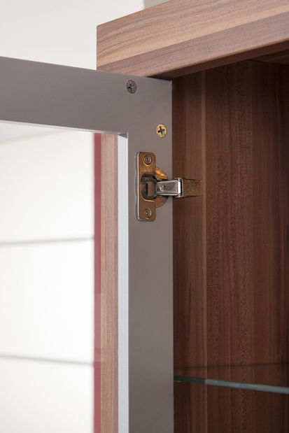 Barová skříňka Decodom Kanary Typ 10 švestka + vanilka (s osvětlením)