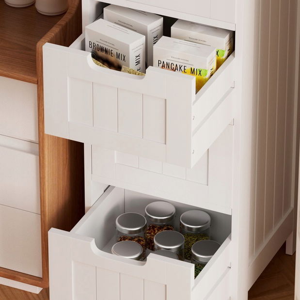 Koupelnová skříňka Lanark (bílá)