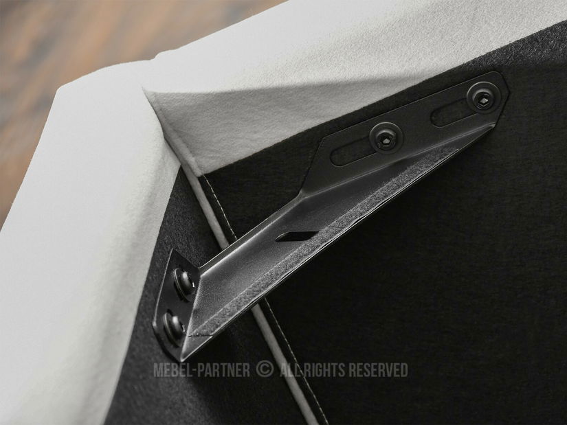 Manželská postel 160 cm Respondio 160 (šedá)