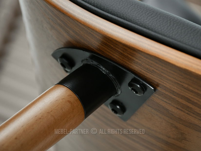 Židle Bjorn K (ořech tmavý + ořech)