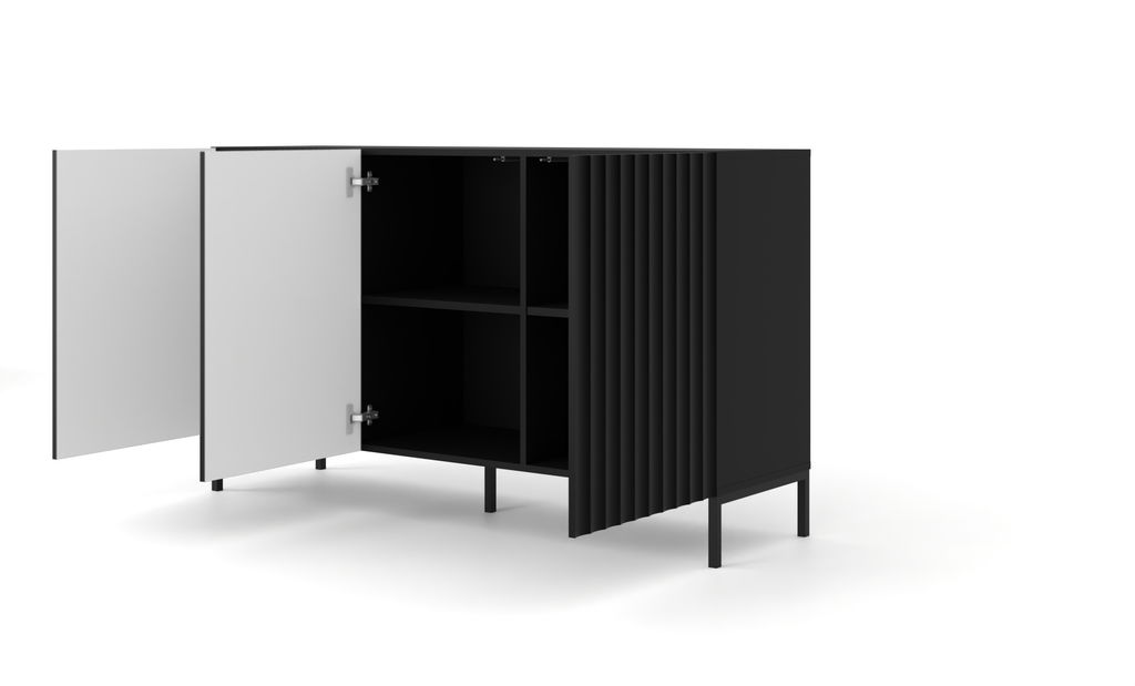 TV stolek/skříňka 150 3D Warsaw (černá)