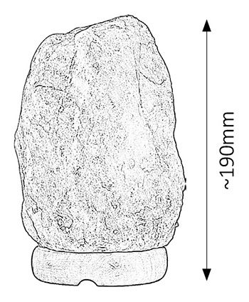 Dekorativní svítidlo Rock 4120 (hnědá)