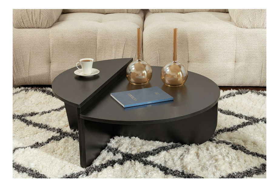 Konferenční stolek Oronerro 2 (tmavé dřevo)