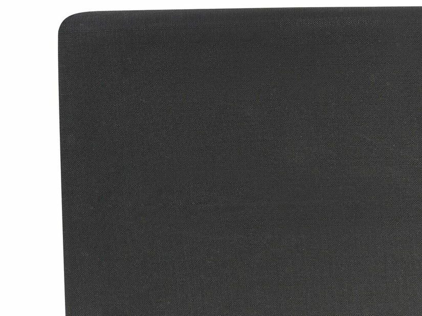 Manželská postel 140 cm Ferdinand (černá) (s roštem)