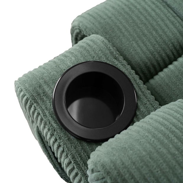 Masážní křeslo Banesto (zelená)