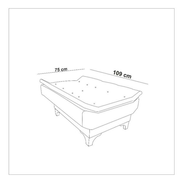 Křeslo Santic (antracit)